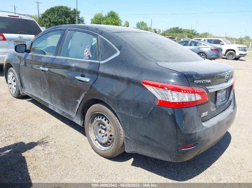 2014 NISSAN SENTRA S - 3N1AB7AP3EL679830