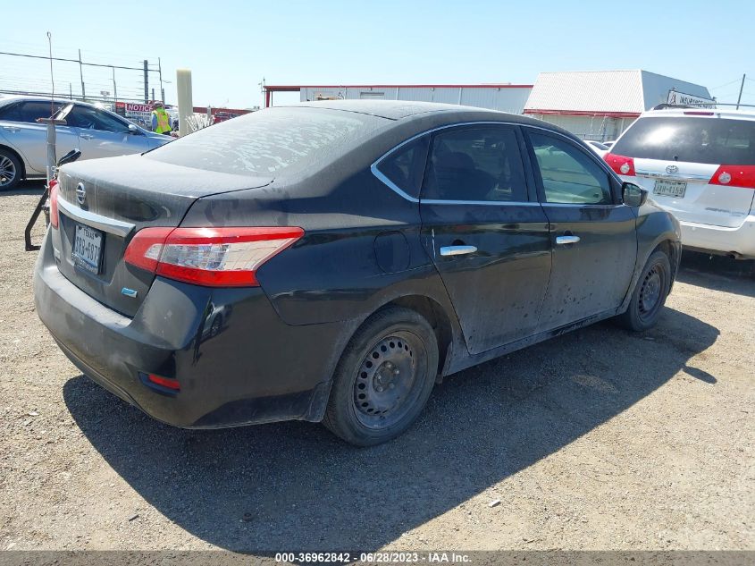 2014 NISSAN SENTRA S - 3N1AB7AP3EL679830