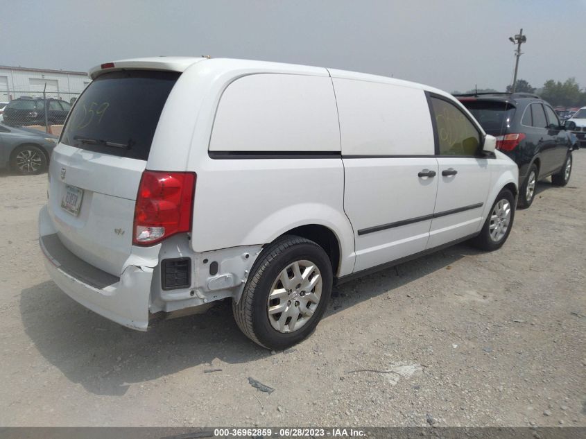 2014 RAM CARGO VAN TRADESMAN 2C4JRGAG7ER148805
