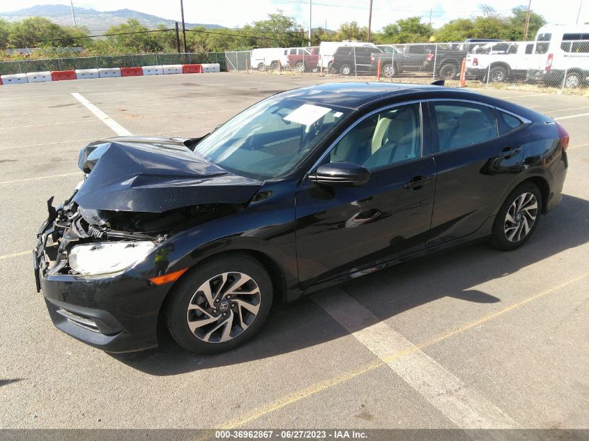 2018 HONDA CIVIC SEDAN EX - 19XFC2F74JE043265
