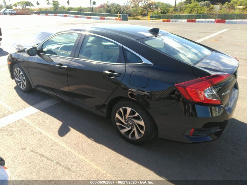 2018 HONDA CIVIC SEDAN EX - 19XFC2F74JE043265