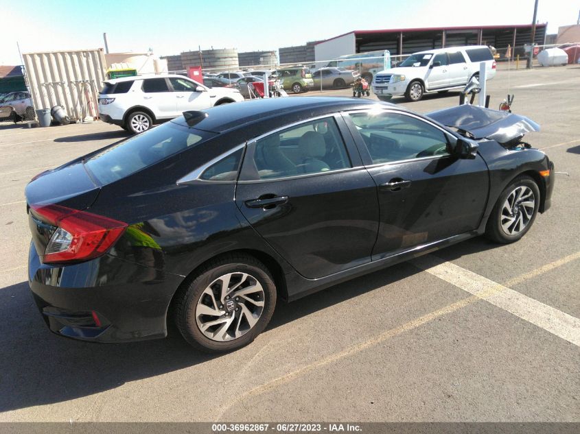 2018 HONDA CIVIC SEDAN EX - 19XFC2F74JE043265