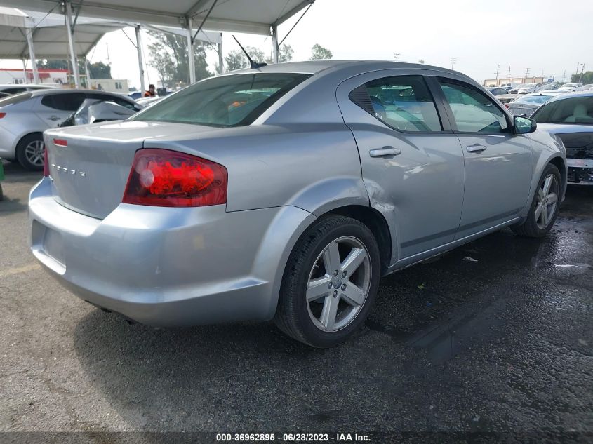 2013 DODGE AVENGER SE - 1C3CDZABXDN660789