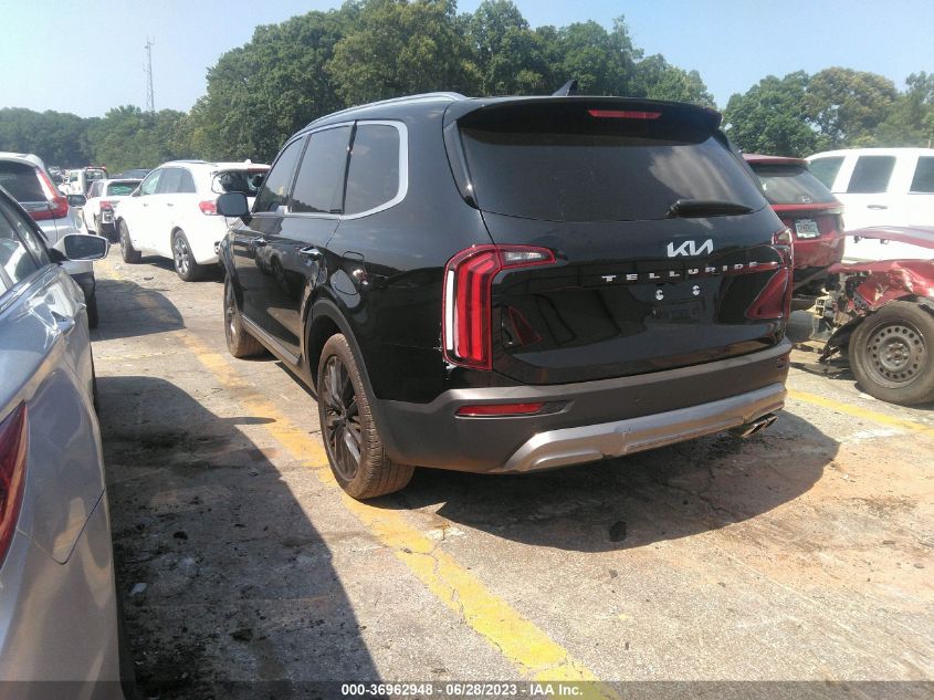 2022 KIA TELLURIDE SX - 5XYP54HC3NG290659