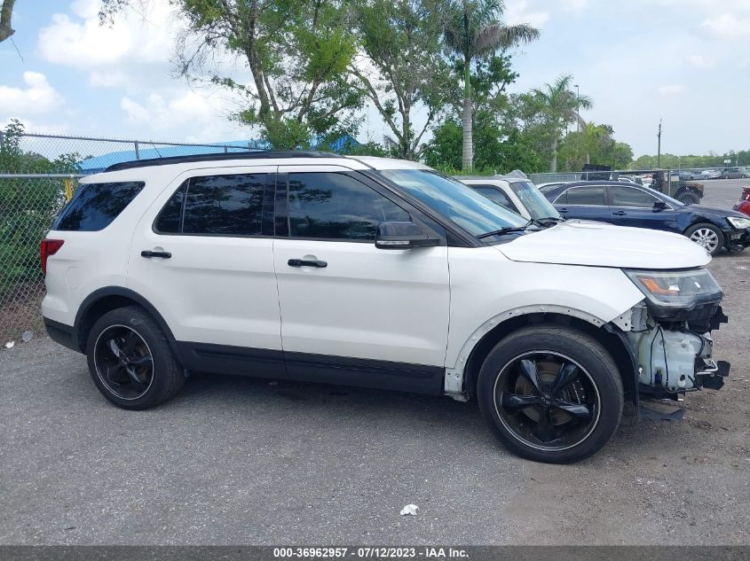 2019 FORD EXPLORER SPORT - 1FM5K8GT1KGA75696