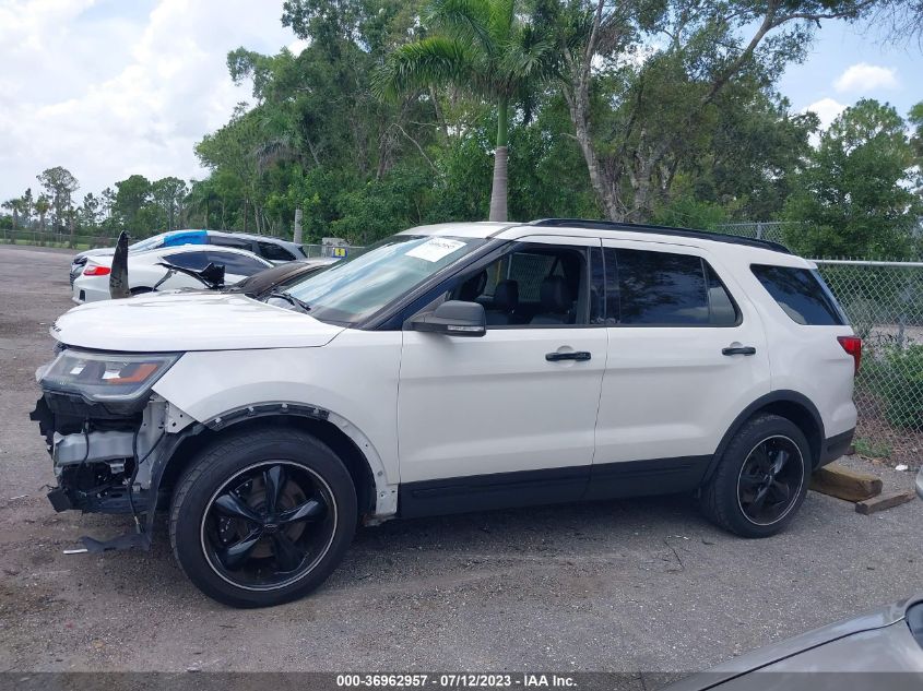 2019 FORD EXPLORER SPORT - 1FM5K8GT1KGA75696