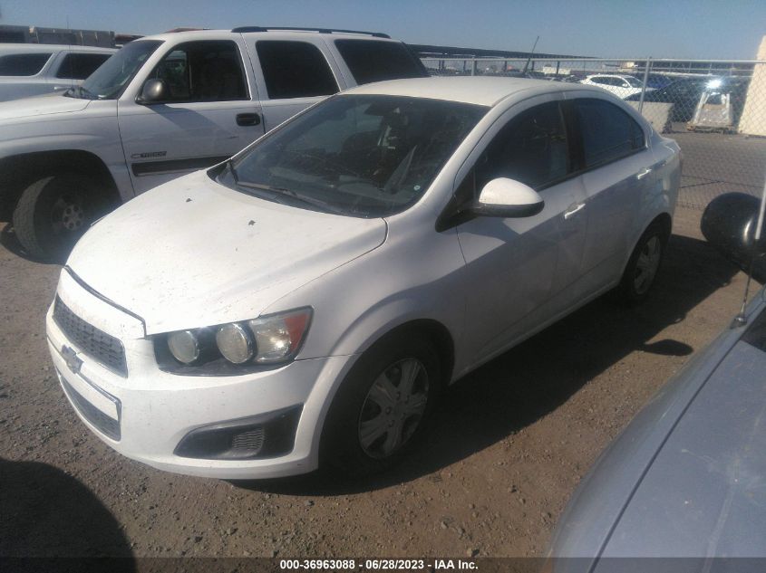 2013 CHEVROLET SONIC LS - 1G1JA5SH6D4242008