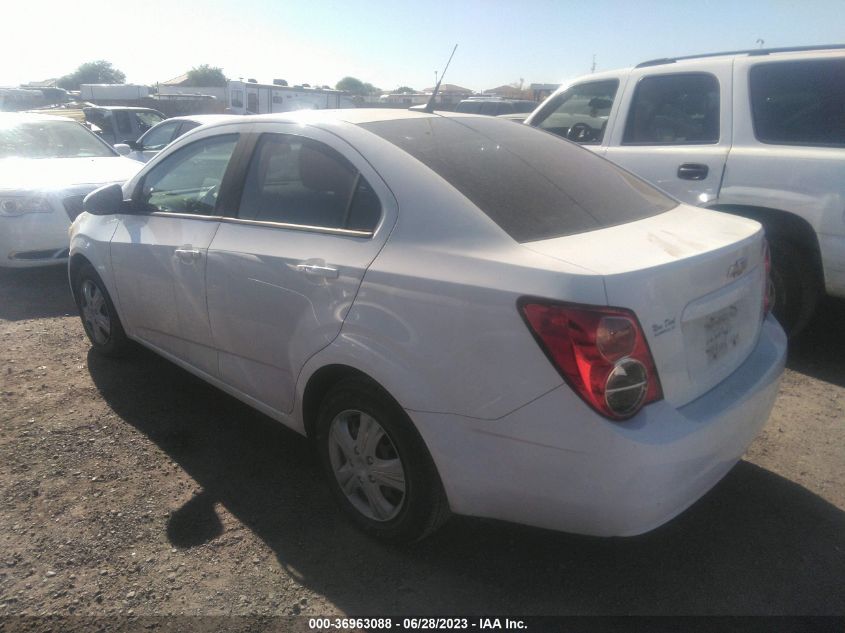 2013 CHEVROLET SONIC LS - 1G1JA5SH6D4242008