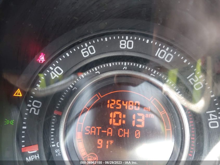 2014 FIAT 500C GQ EDITION 3C3CFFJH7ET190185