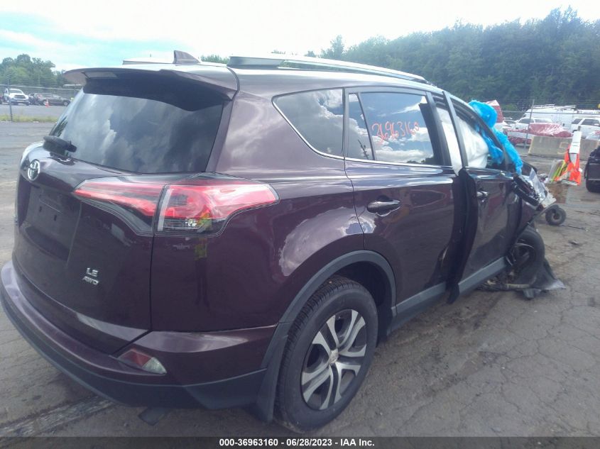 2017 TOYOTA RAV4 LE - 2T3BFREV6HW596819