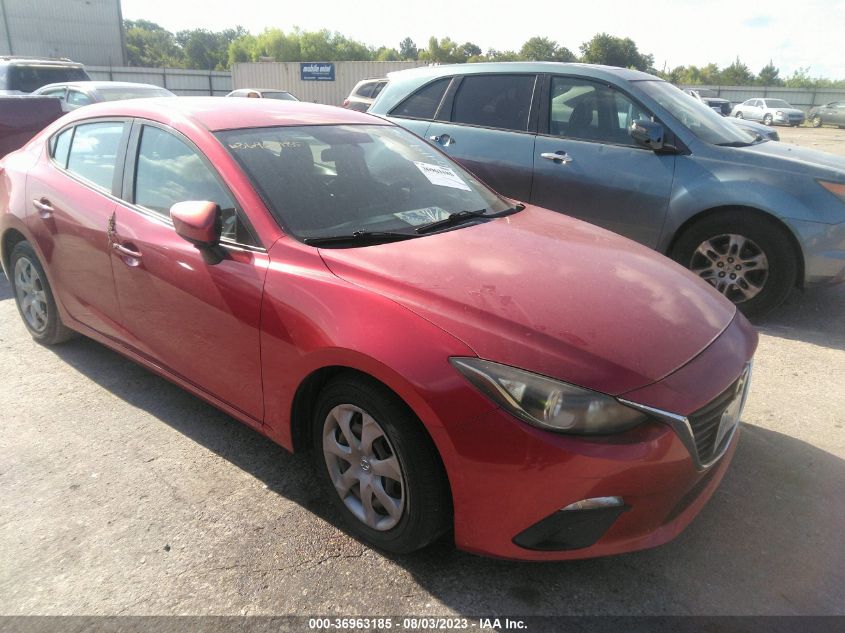 2014 MAZDA MAZDA3 I SPORT - JM1BM1U72E1142569