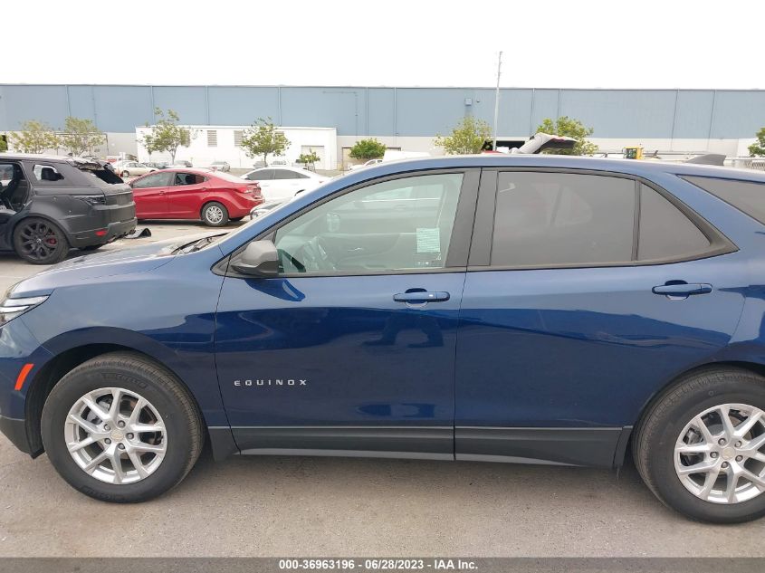 2022 CHEVROLET EQUINOX LS - 3GNAXFEV9NS177824