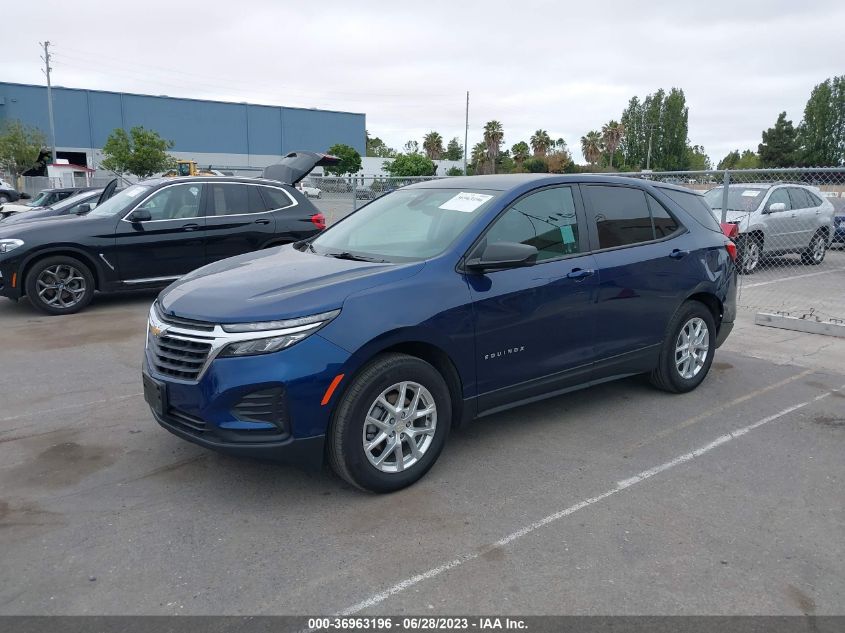 2022 CHEVROLET EQUINOX LS - 3GNAXFEV9NS177824