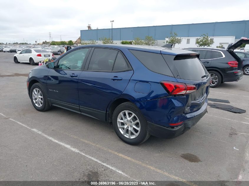 2022 CHEVROLET EQUINOX LS - 3GNAXFEV9NS177824