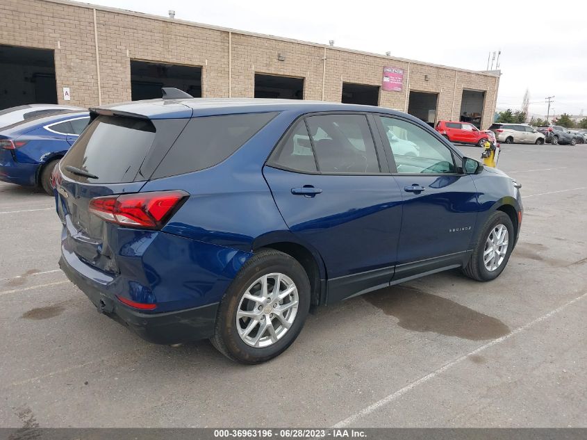 2022 CHEVROLET EQUINOX LS - 3GNAXFEV9NS177824