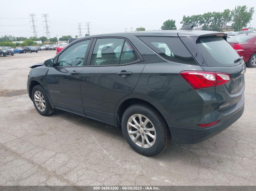 2020 CHEVROLET EQUINOX LS - 3GNAXSEV0LS536385