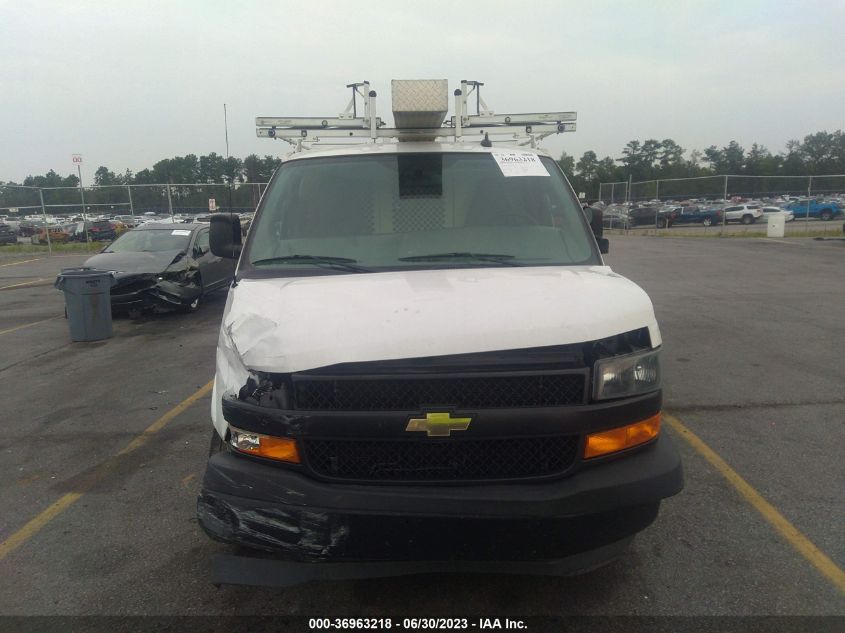 2019 CHEVROLET EXPRESS CARGO VAN - 1GCWGAFGXK1268423