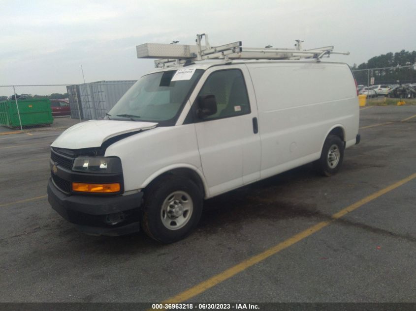 2019 CHEVROLET EXPRESS CARGO VAN - 1GCWGAFGXK1268423