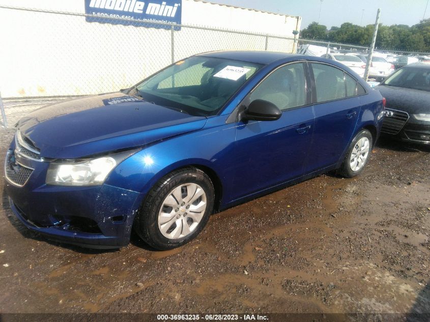 2013 CHEVROLET CRUZE LS - 1G1PA5SH4D7162487
