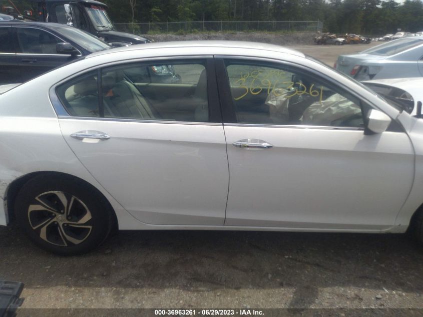 2017 HONDA ACCORD SEDAN LX - 1HGCR2F38HA046408