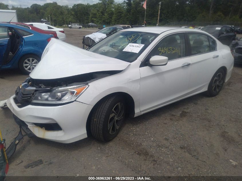 2017 HONDA ACCORD SEDAN LX - 1HGCR2F38HA046408