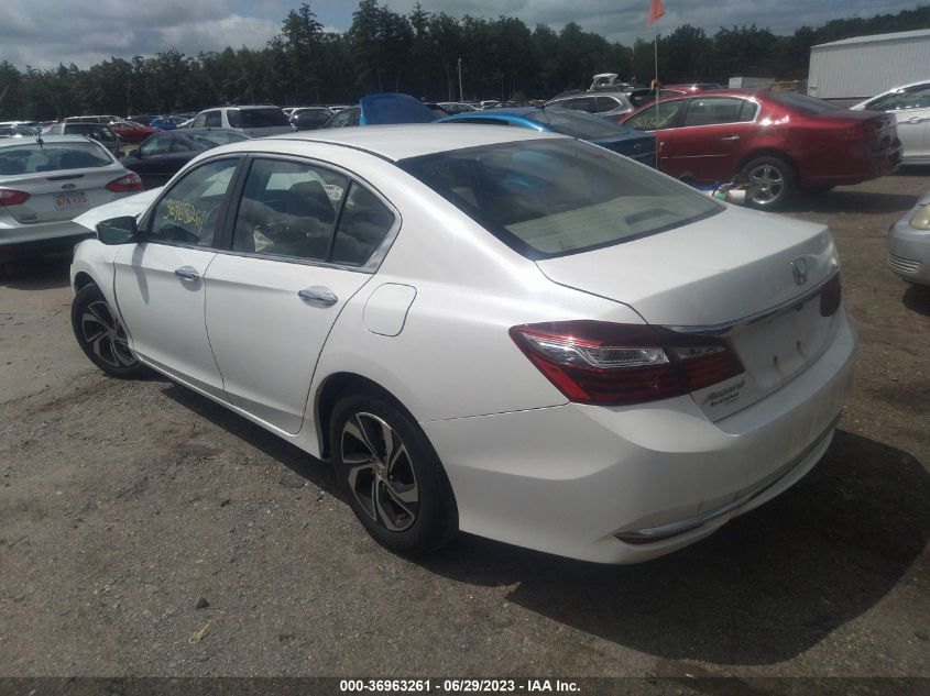 2017 HONDA ACCORD SEDAN LX - 1HGCR2F38HA046408