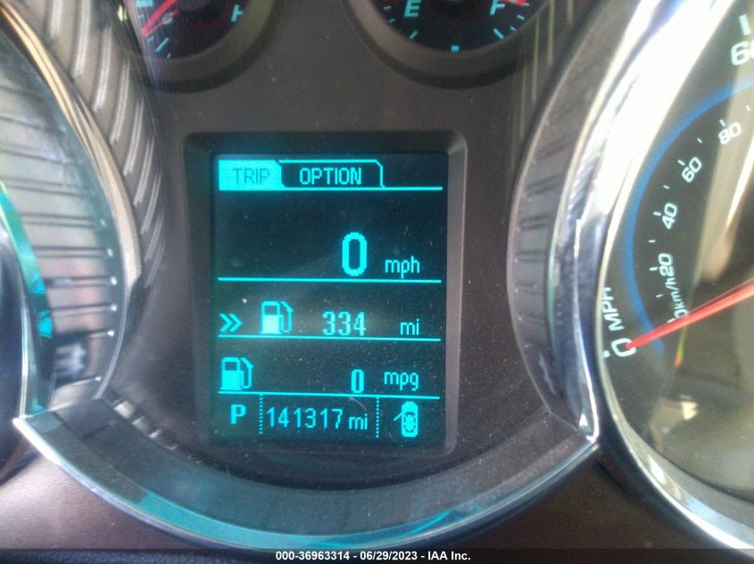 2013 CHEVROLET CRUZE LTZ - 1G1PG5SB9D7113652