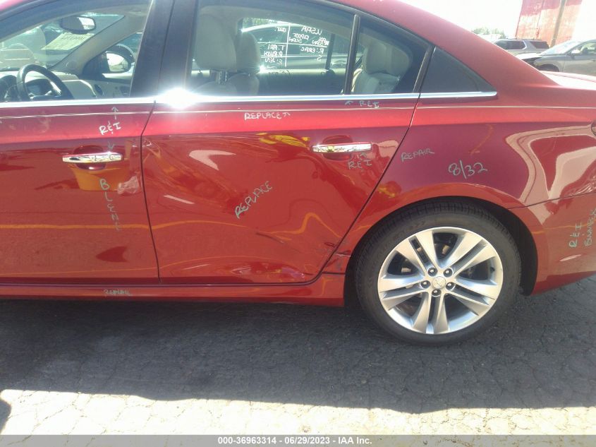 2013 CHEVROLET CRUZE LTZ - 1G1PG5SB9D7113652
