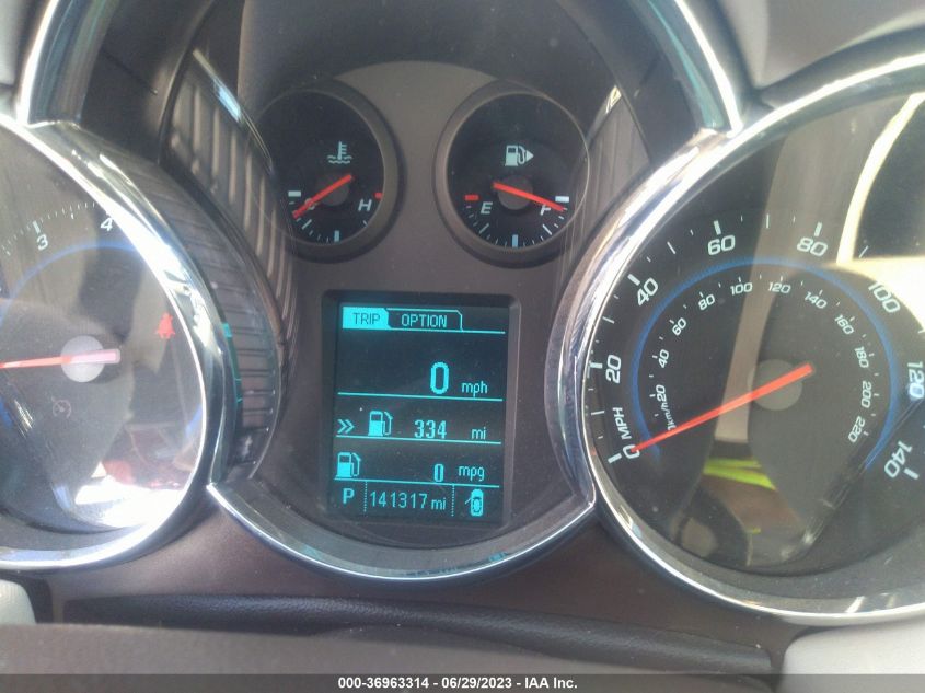 2013 CHEVROLET CRUZE LTZ - 1G1PG5SB9D7113652
