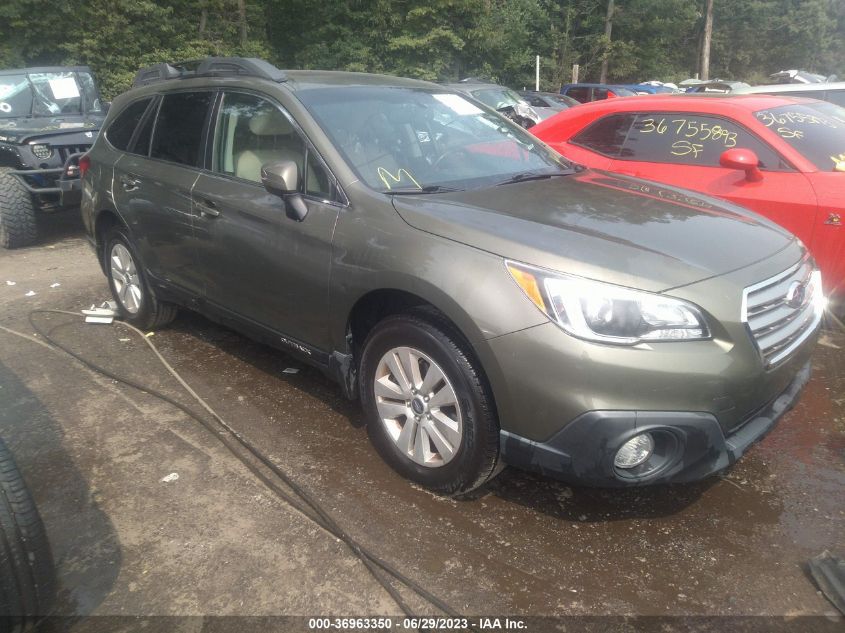 2015 SUBARU OUTBACK 2.5I PREMIUM - 4S4BSBDC0F3255057