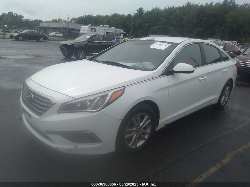 2015 HYUNDAI SONATA 2.4L SE - 5NPE24AF4FH009144