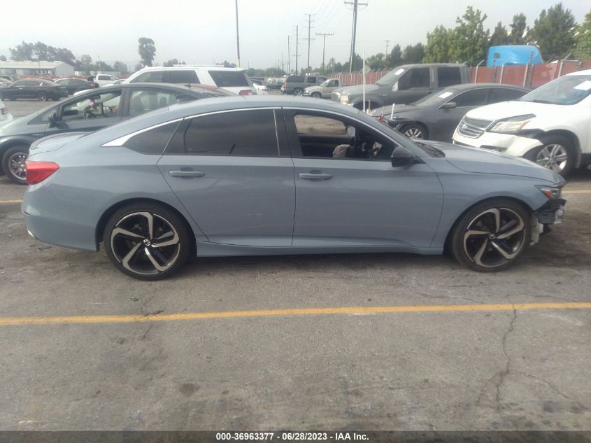 2021 HONDA ACCORD SEDAN SPORT - 1HGCV1F3XMA053393
