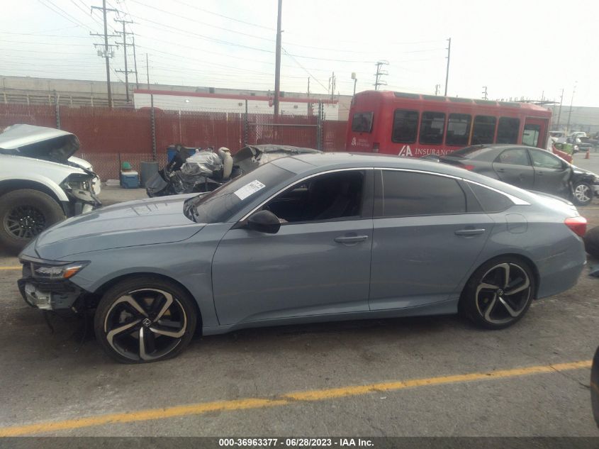 2021 HONDA ACCORD SEDAN SPORT - 1HGCV1F3XMA053393