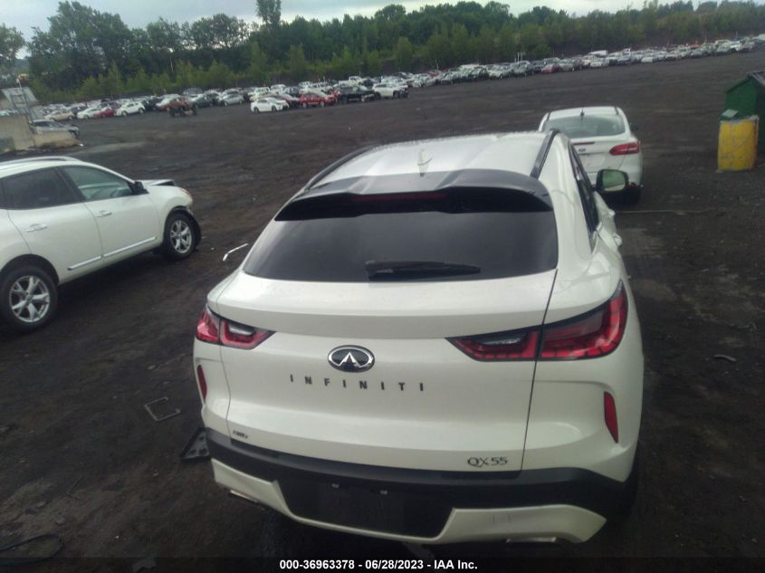 2022 INFINITI QX55 LUXE - 3PCAJ5J30NF105508