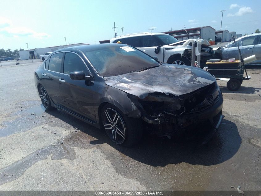 2017 HONDA ACCORD SEDAN SPORT SE - 1HGCR2F13HA225423