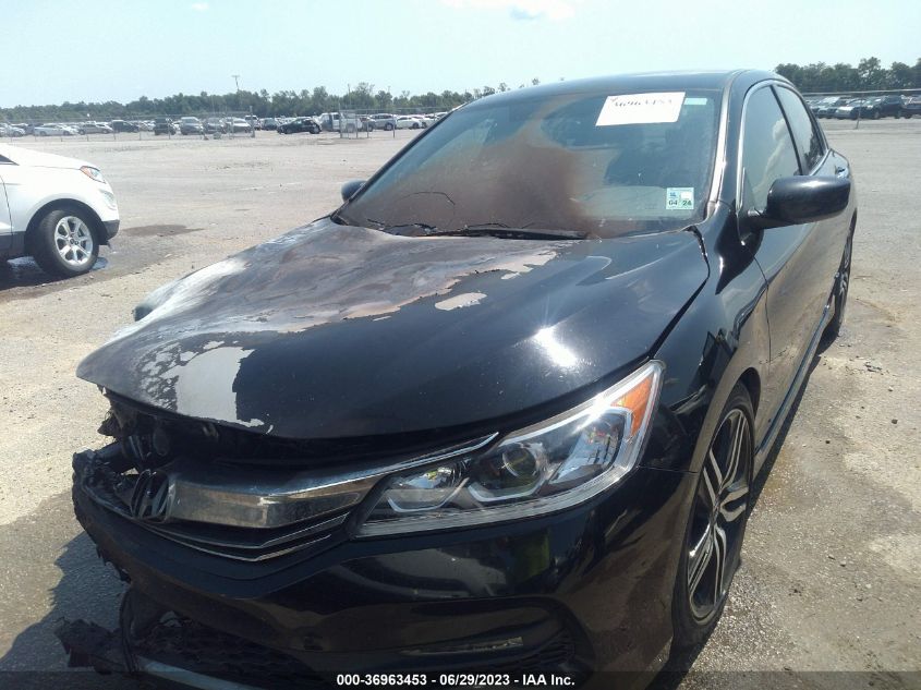 2017 HONDA ACCORD SEDAN SPORT SE - 1HGCR2F13HA225423