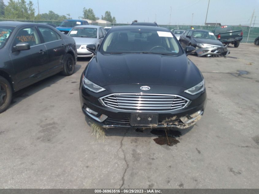 2017 FORD FUSION SE - 3FA6P0HD4HR305208