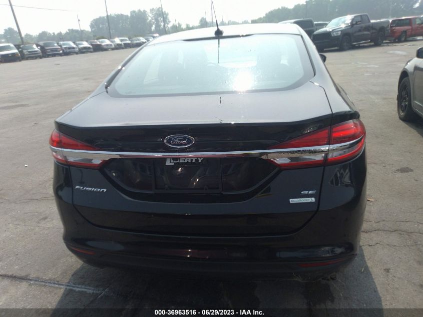 2017 FORD FUSION SE - 3FA6P0HD4HR305208