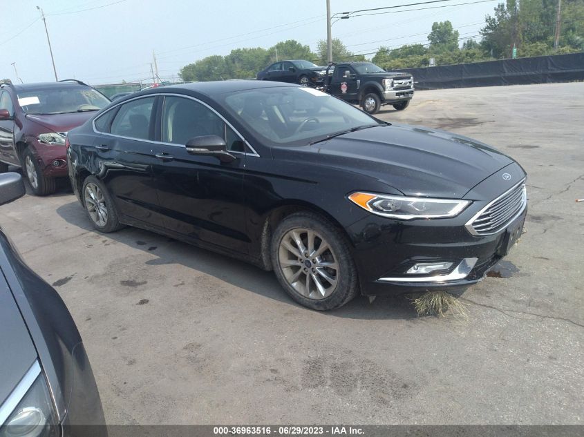 2017 FORD FUSION SE - 3FA6P0HD4HR305208