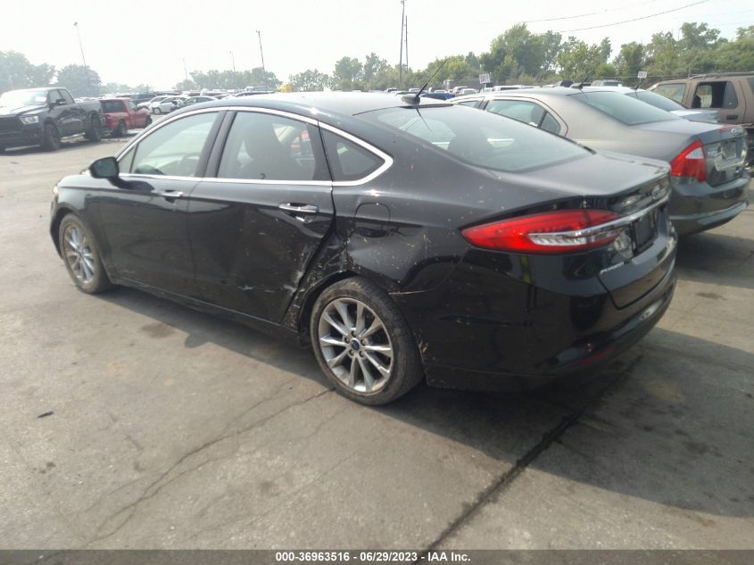 2017 FORD FUSION SE - 3FA6P0HD4HR305208