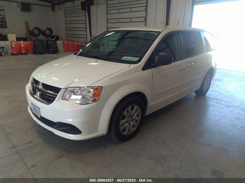 2017 DODGE GRAND CARAVAN SE - 2C4RDGBG8HR783021