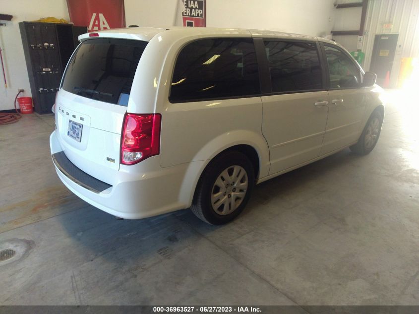 2017 DODGE GRAND CARAVAN SE - 2C4RDGBG8HR783021