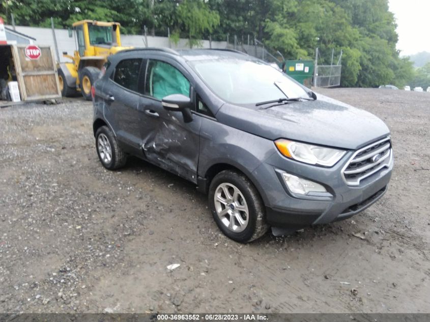 2019 FORD ECOSPORT SE - MAJ6S3GL3KC266920