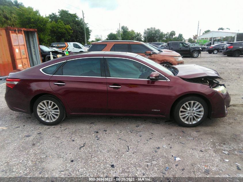 2014 TOYOTA AVALON HYBRID LIMITED/XLE TOURING 4T1BD1EB1EU033422