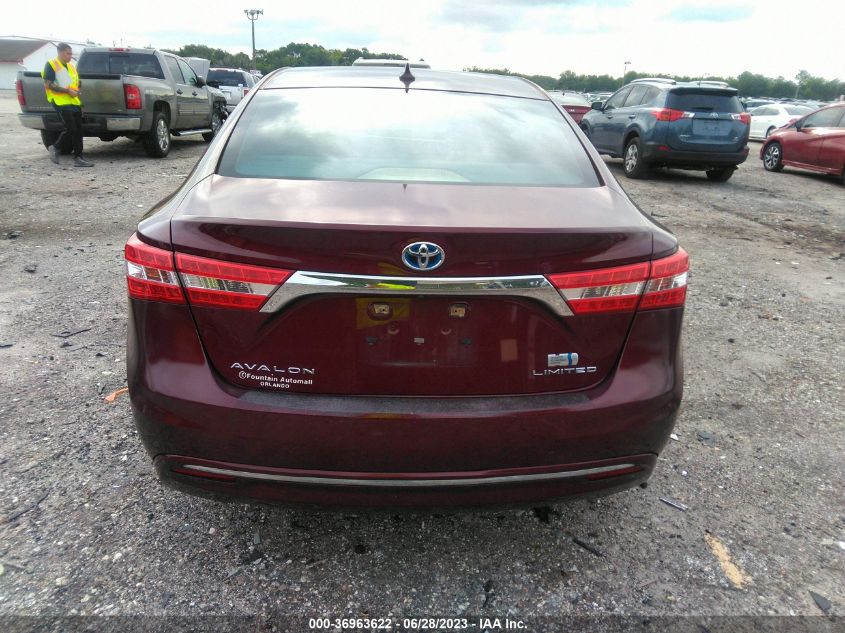 2014 TOYOTA AVALON HYBRID LIMITED/XLE TOURING 4T1BD1EB1EU033422