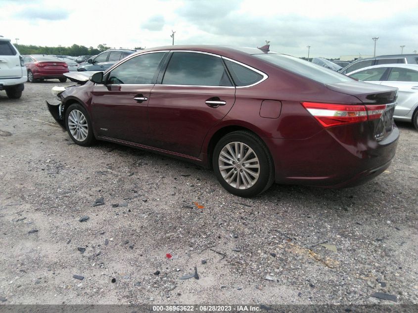 2014 TOYOTA AVALON HYBRID LIMITED/XLE TOURING 4T1BD1EB1EU033422