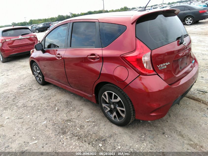 2016 NISSAN VERSA NOTE S/S PLUS/SV/SL/SR - 3N1CE2CP8GL398352
