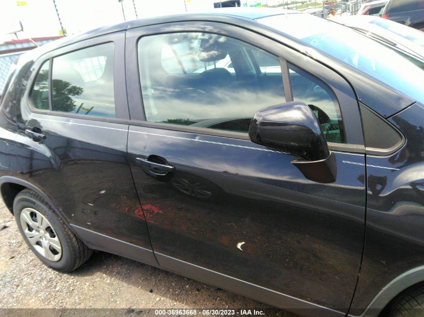 2015 CHEVROLET TRAX LS - KL7CJKSB6FB061772