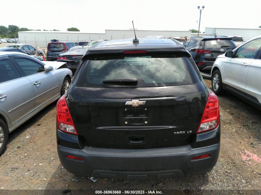 2015 CHEVROLET TRAX LS - KL7CJKSB6FB061772