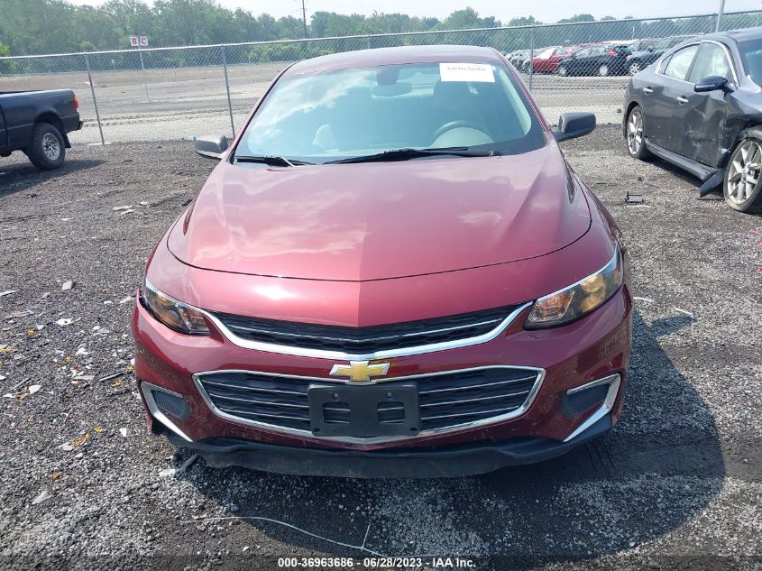 2016 CHEVROLET MALIBU LS - 1G1ZB5ST1GF271185